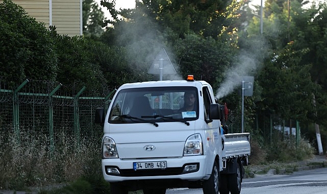Küçükçekmece Belediyesi, artan sıcaklıklarla yoğunlaşan sivrisinek, karasinek ve haşereleri etkisiz