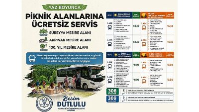 Manisa Büyükşehir Belediyesi, hafta sonunu doğayla iç içe geçirmek isteyen