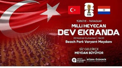 A Milli Futbol Takımı’nın Dünya Kupası’nda Paraguay ile oynayacağı karşılaşma