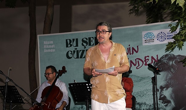 Nilüfer Belediyesi ve Nilüfer Kent Konseyi, Nâzım Hikmet’i ölümünün 63’üncü