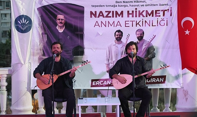 Türk edebiyatının usta ismi Nazım Hikmet, Karabağlar Belediyesi’nin adını taşıyan