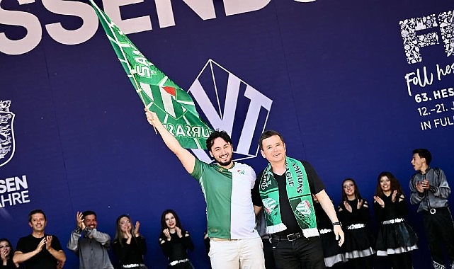 Osmangazi Belediye Başkanı Erkan Aydın, Almanya’daki temasları kapsamında 63. Hessentag