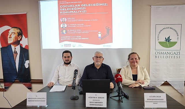 Çocukların geleceğine sahip çıkan Osmangazi Belediyesi, “Çocuklar Geleceğimiz; Geleceğimizi Korumalıyız!”