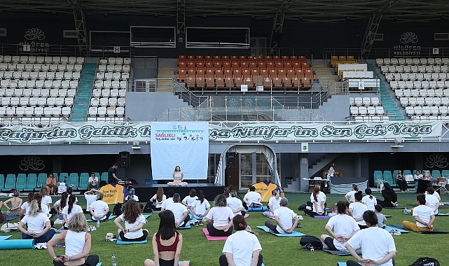Nilüfer Belediyesi’nin, Hindistan Başkonsolosluğu iş birliğiyle “Uluslararası Yoga Günü” dolayısıyla