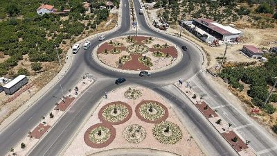 İzmir Büyükşehir Belediyesi, Seferihisar’ın iki önemli kavşağında kapsamlı bir dönüşüme