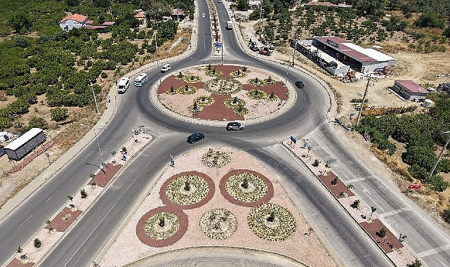 İzmir Büyükşehir Belediyesi, Seferihisar’ın iki önemli kavşağında kapsamlı bir dönüşüme