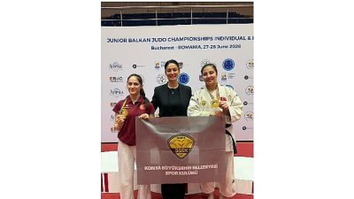 Konya Büyükşehir Belediyespor Judo Takımımız, Romanya'nın başkenti Bükreş'te düzenlenen Gençler