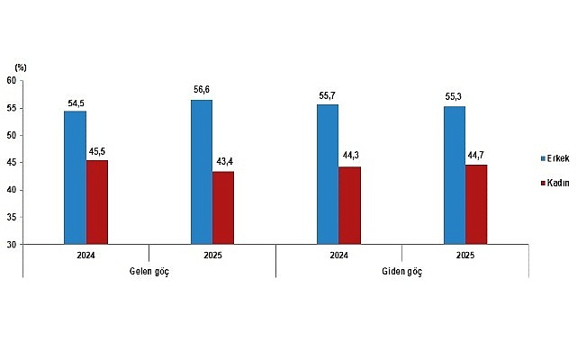 Yurt dışından Türkiye'ye 393 bin 829 kişi göç etti