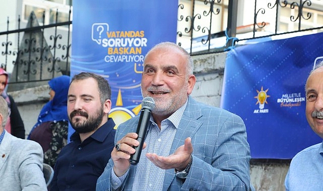 Canik Belediye Başkanı İbrahim Sandıkçı, ‘Vatandaş, Soruyor, Başkan Cevaplıyor’ programıyla