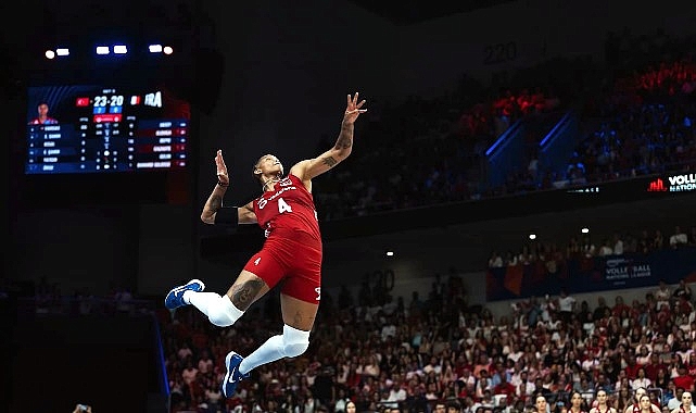 Vodafone’un 5G odaklı yeniliklerle seyir keyfini artırdığı amazon.com.tr Voleybol Milletler Ligi Ankara 2026 etabı