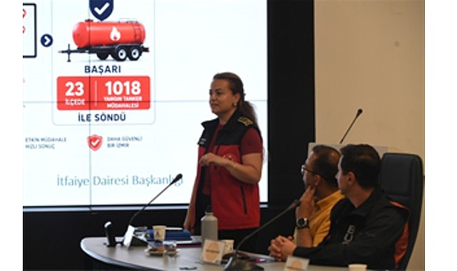 Yangın sezonu öncesi kritik zirve İzmir Büyükşehir Belediyesi öncülüğünde bir araya gelen kamu kurumları ve