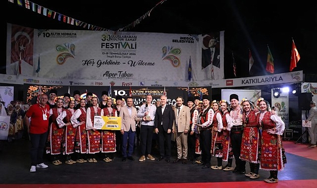 10. Altın Mobilya Bulgaristan’ın Oldu İnegöl Belediyesi’nin düzenlediği 39. Uluslararası Kültür Sanat Festivali kapsamında gerçekleştirilen
