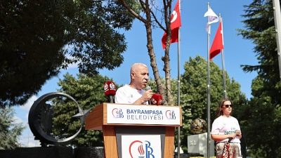 Srebrenitsa Soykırımı’nda hayatını kaybeden binlerce Boşnak sivil anısına, İstanbul Bayrampaşa