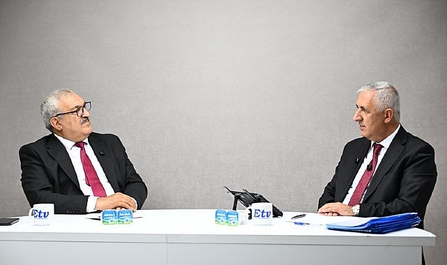 MASKİ Genel Müdürü Ali Kılıç, ETV ekranlarında yayınlanan Şehrin Nabzı
