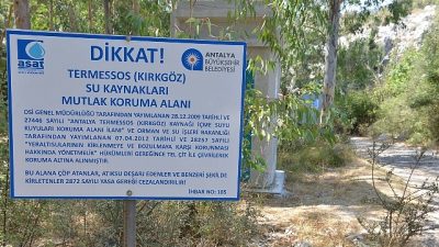 Antalya Büyükşehir Belediyesi ASAT Genel Müdürlüğü, kentin içme suyu kaynaklarını