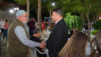 Kahramankazan Belediye Başkanı Selim Çırpanoğlu, Aydın Mahallesi'nde düzenlenen Birlik, Beraberlik