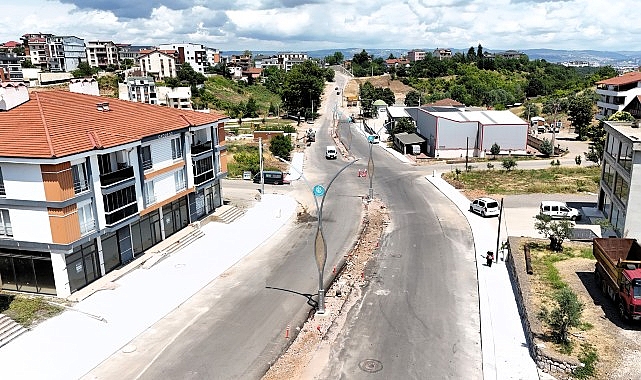 Başiskele’nin ulaşımı Büyükşehir’le şekilleniyor Büyükşehir Belediyesi, Başiskele Fatih Mahallesi Hoca Ahmet Yesevi Caddesi’nin ikinci