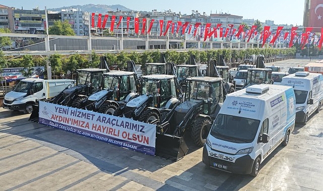 Başkan Çerçioğlu Büyükşehir Belediyesi’nin Araç Filosunu 90 Milyon Liralık Yatırımla Güçlendirdi Çerçioğlu, Büyükşehir Belediyesi’nin araç filosunu 22 yeni araçla güçlendirdi. Aydın’ın