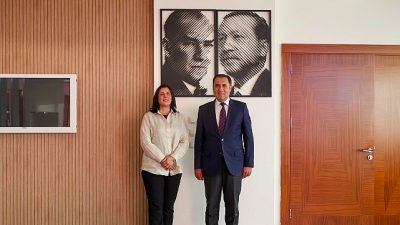 Aydın Büyükşehir Belediye Başkanı Özlem Çerçioğlu'na, Aydın Aile ve Sosyal
