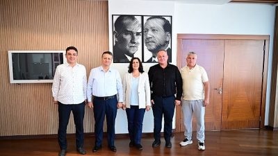Aydın Büyükşehir Belediye Başkanı Özlem Çerçioğlu’na Nazilli Şoförler ve Otomobilciler
