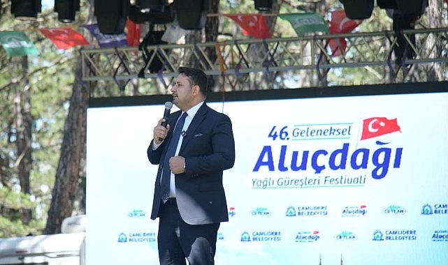 Başkan Çırpanoğlu, Çamlıdereli Hemşehrileriyle Festivalde Buluştu Ankara’nın köklü geleneklerinden biri olan Aluçdağı Yağlı Güreşleri Festivali, bu