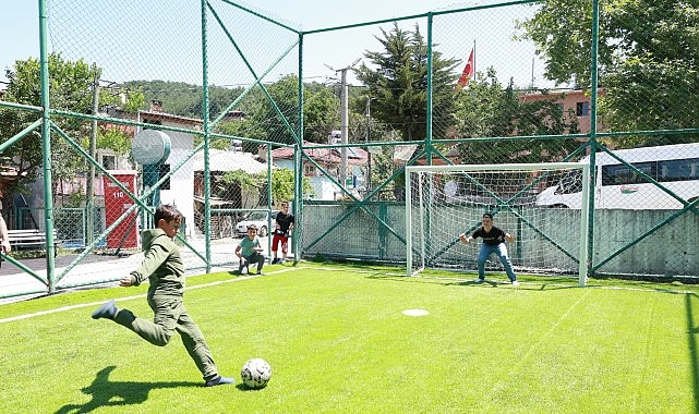 Başkan Erkan Aydın Çocukların Hayalini Gerçeğe Dönüştürdü Osmangazi’de yaşayan her çocuğun spor yaparak sağlıklı bir şekilde büyümesini