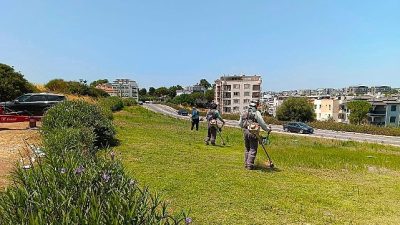 Didim Belediyesi, yangın riskini azaltmak, çevre düzenini korumak ve kent