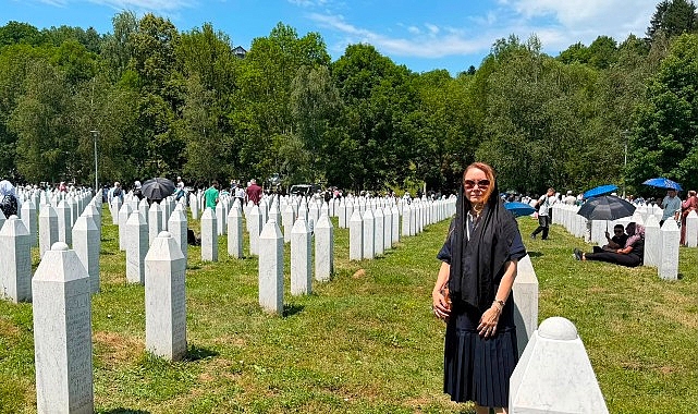 Başkan Mutlu, Bosna Hersek’te Srebrenitsa’nın acısına ortak oldu Konak Belediye Başkanı Nilüfer Çınarlı Mutlu, Srebrenitsa Soykırımı’nın 31. yıl