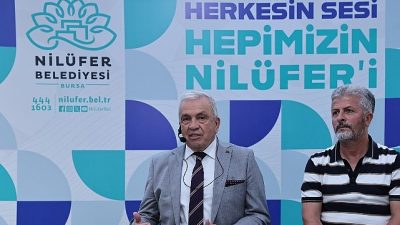 Nilüfer Belediye Başkanı Şadi Özdemir, Beşevler sakinleriyle bir araya geldi.