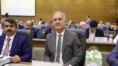 İnegöl Belediye Başkanı Alper Taban, Bursa Büyükşehir Belediye Meclisi'nde yaptığı