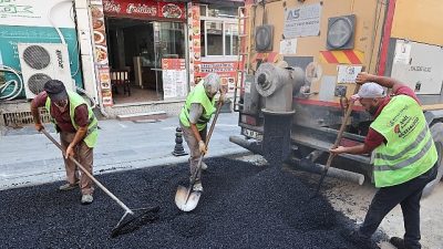 Bayrampaşa Belediyesi’nin başlattığı kapsamlı yenileme çalışmasıyla Bağlar Caddesi baştan sona