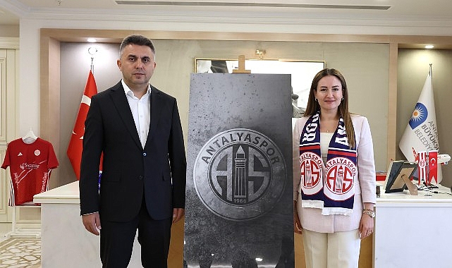 Antalya Büyükşehir Belediye Başkan Vekili Büşra Özdemir, Antalyaspor Kulübü Başkanı