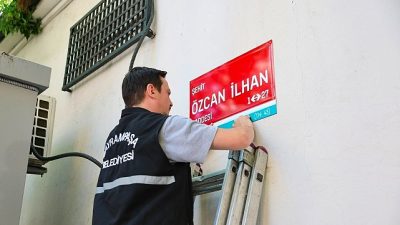 İstanbul Bayrampaşa Belediyesi, vatan uğruna canını feda eden Jandarma Uzman