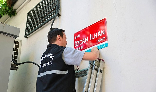 Bayrampaşa Belediyesi’nden şehit Özcan İlhan’a anlamlı vefa İstanbul Bayrampaşa Belediyesi, vatan uğruna canını feda eden Jandarma Uzman