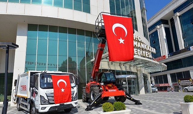Belediye Filosuna Yeni Araçlar Kazandırıldı Kahramankazan Belediyesi, vatandaşlara daha hızlı, kaliteli ve etkin hizmet sunma