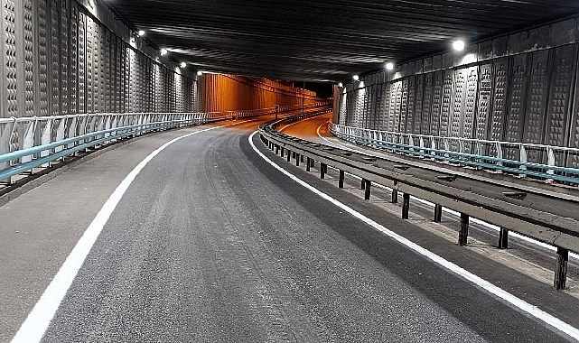 Büyükşehir’den geceyi aydınlatan dokunuş Kocaeli Büyükşehir Belediyesi, Gebze Eskihisar Feribot Yolu Alt Geçidi’nde kapsamlı