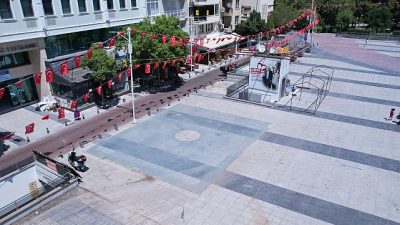Manisa Büyükşehir Belediyesi, kent estetiğini korumak, ortak kullanım alanlarını vatandaşların