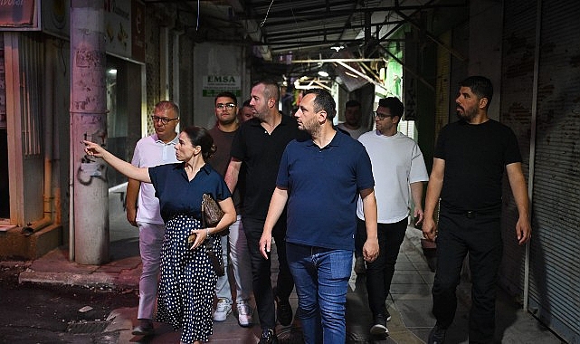 Çamdibi’nde büyük altyapı hamlesi Bornova Belediye Başkanı Ömer Eşki, Çamdibi Yıldırım Beyazıt Mahallesi’nde kilit