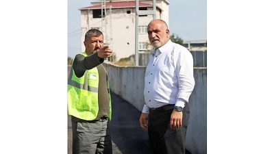 Canik Belediye Başkanı İbrahim Sandıkçı, ilçedeki haneleri doğal gazla buluşturmayı