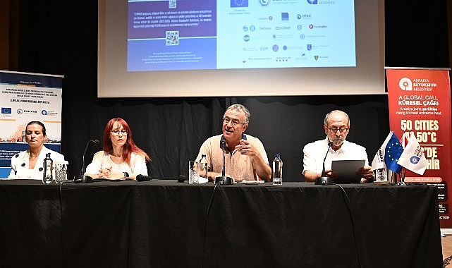 Antalya Büyükşehir Belediyesi’nin ev sahipliğinde Avrupa Birliği’nin desteklediği CLIMAAX-MUHIR Projesi