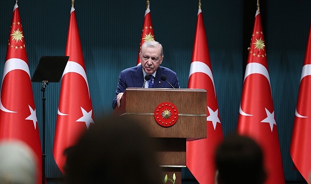 Cumhurbaşkanı Recep Tayyip Erdoğan, Kabine Toplantısı sonrası yaptığı millete sesleniş