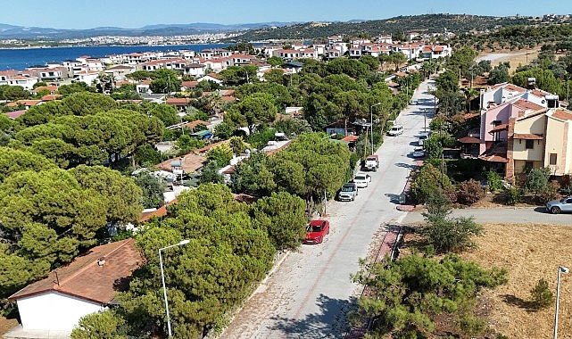 Cunda Arka Deniz–Çataltepe Yolunda Çalışmalar Tamamlandı Ayvalık Belediyesi Fen İşleri Müdürlüğü ekipleri tarafından, Cunda Alibey Adası