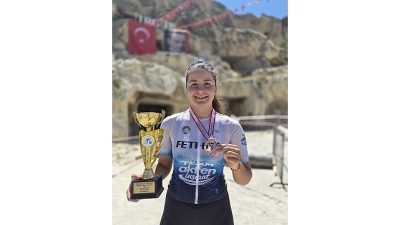 Team Akfen İnşaat’ın desteklediği milli bisikletçi Ekin Ereke, Nevşehir Kapadokya’da gerçekleştirilen 2026