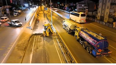 Kocaeli Büyükşehir Belediyesi, kent genelinde ulaşım güvenliği ve sürüş konforunu