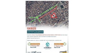 Kocaeli Büyükşehir Belediyesi tarafından Gebze Osman Yılmaz Mahallesi Şehit Numan