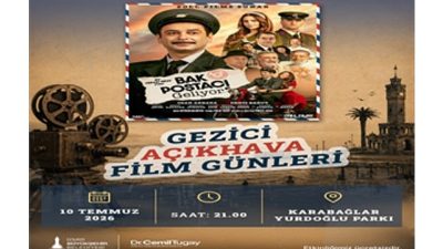 İzmir Büyükşehir Belediyesi, yaz akşamlarını sinema keyfiyle buluşturacak Gezici Açıkhava