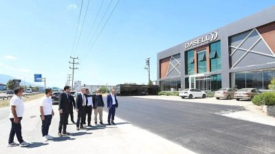 İnegöl Belediyesi, yetki sınırları içerisinde bulunan ve Bursa Ankara karayolunun