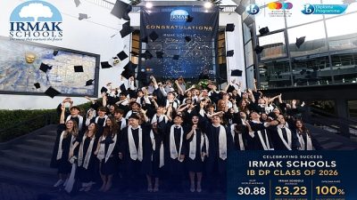 Irmak Okulları'ndan IB DP 2026'da %100 Diploma Başarısı