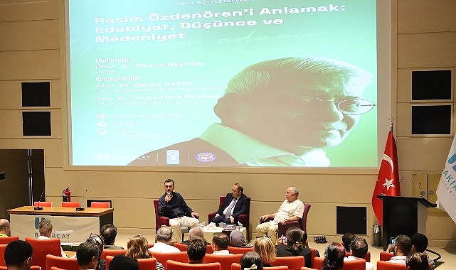 İzmir Bakırçay Üniversitesinde Rasim Özdenören Vefatının Yıl Dönümünde Anıldı İzmir Bakırçay Üniversitesi, Türkiye Dil ve Edebiyat Derneği İzmir Şubesi ve Genç Memur-Sen