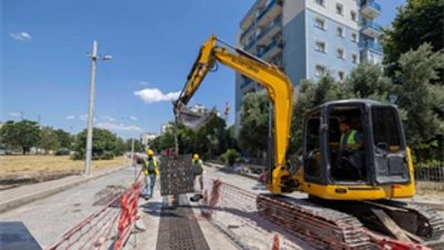 İzmir Büyükşehir Belediyesi, kentin kuzey aksında altyapıyı daha güvenli ve